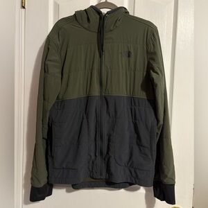 The North Face Green and Grey Jacket